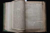 1876-1907 PARK COLLEGE RECORD WEEKLY RECORD HARDCOVER BOOKS - 6 VOLUMES -KD 9575