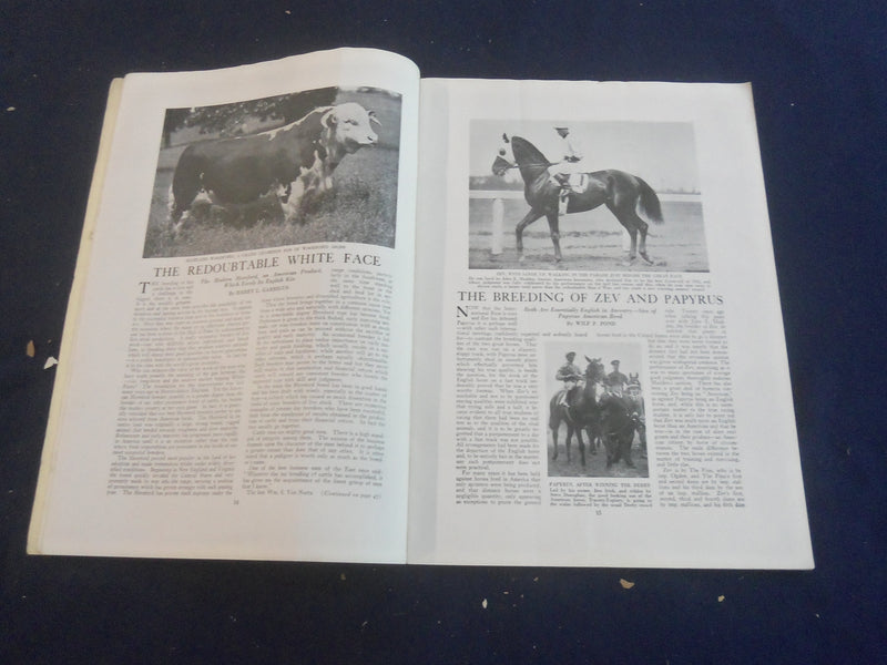 1923 DECEMBER THE FIELD ILLUSTRATED MAGAZINE - B 4164F