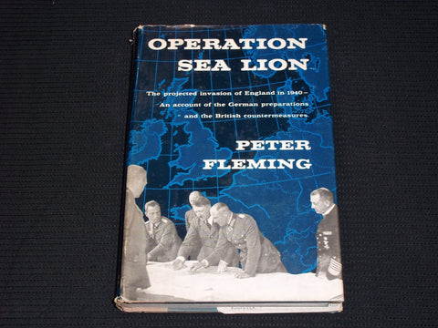 1957 OPERATION SEA LION HARDCOVER BOOK BY PETER FLEMING - KD 7617