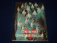 1975-1976 THE ROYAL SWEDISH BALLET PROGRAM - GREAT PHOTOS - J 5080