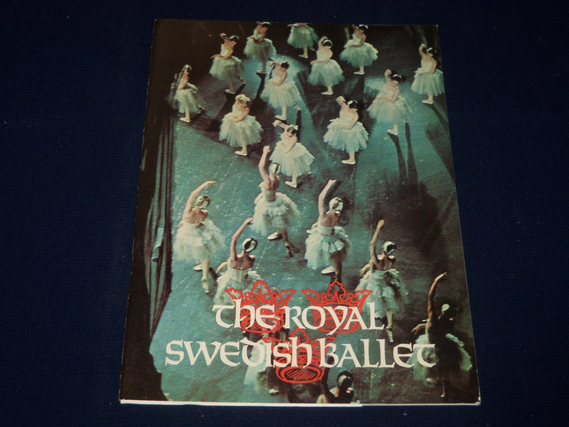 1975-1976 THE ROYAL SWEDISH BALLET PROGRAM - GREAT PHOTOS - J 5080