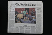 2025 FEBRUARY 8 NEW YORK TIMES- U.S. AID TURMOIL THREATENS GOODS HEADING TO GAZA