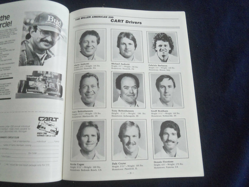 1974 JUNE 30 SCHAEFER 500 AT POCONO RACING PROGRAM - SP 3990G