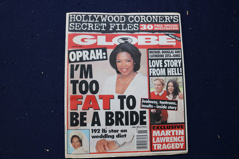 2000 JUNE 27 GLOBE MAGAZINE - OPRAH WINFREY COVER - E 23058