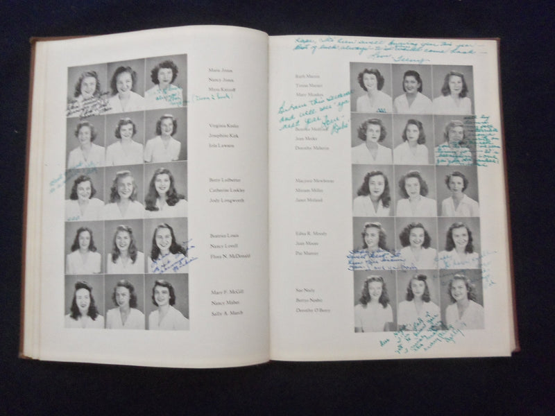 1947 BRENAU BUBBLES BRENAU COLLEGE YEARBOOK - GAINESVILLE, GEORGIA - YB 3067