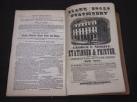 1847 HUNT'S MERCHANTS MAGAZINE AND COMMERCIAL REVIEW LOT OF 4 - WR 241O
