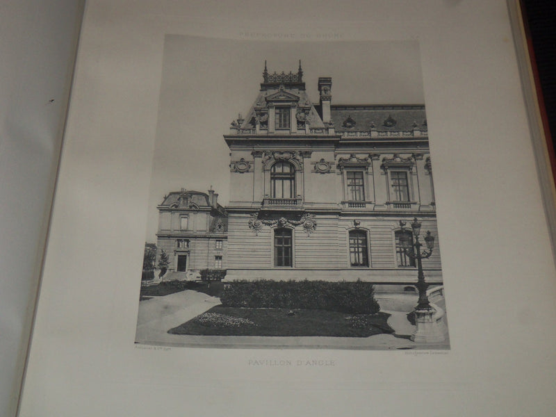 1896 LA PREFECTURE DU RHONE VOLUME - A. G. LOUVIER - GREAT PLATES - Z 254