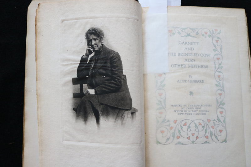 1913 GARNETT AND THE BRINDLED COW ALSO OTHER MOTHERS BY ALICE HUBBARD - K 2246