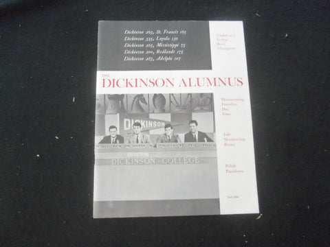 1965 FALL THE DICKISON ALUMNUS MAGAZINE - G.E. COLLEGE BOWL CHAMPIONS - ST 732G