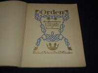 1920'S ORDEN - GERMAN MEDALS STAMP ALBUM BOOK - #262