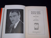 1935 BLACK SHIRT BLACK SKIN HARDCOVER BOOK BY BOAKE CARTER - KD 7596