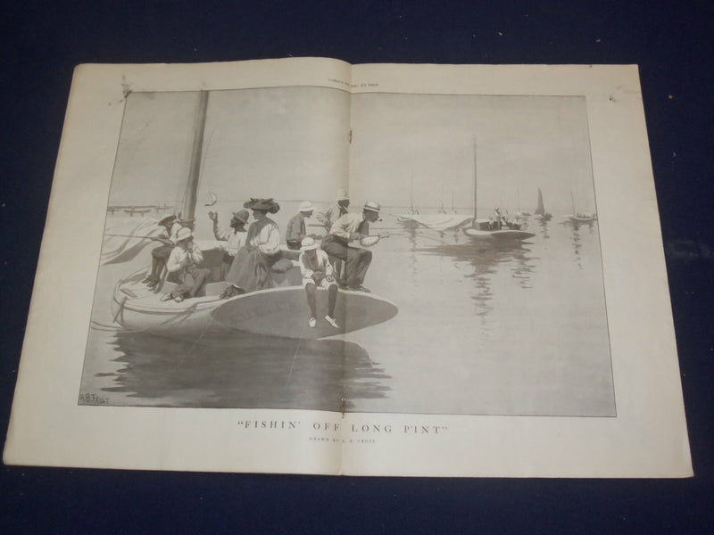 1904 JULY 23 COLLIER'S MAGAZINE - POLITICAL ARTICLE BY GROVER CLEVELAND- ST 6684