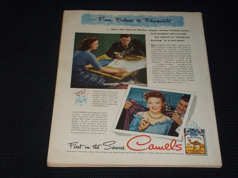 1944 JULY MOVIE STORY MAGAZINE - INGRID BERGMAN & CHARLES BOYER COVER - E 1535