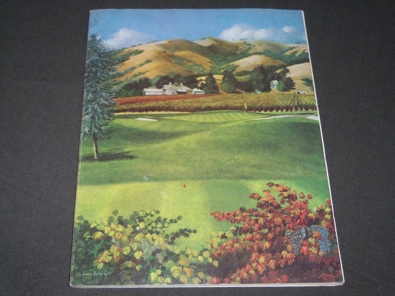 1975 NORTHERN CALIFORNIA GOLF-ASSOCIATION BLUE BOOK - NICE PHOTOS - J 2753