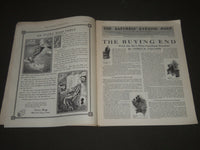 1908 SEPTEMBER 5 THE SATURDAY EVENING POST MAGAZINE - ILLUSTRATED COVER - SP 848