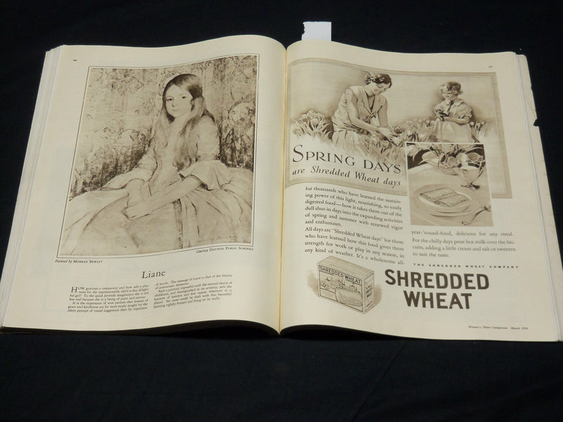 1930 MARCH WOMAN'S HOME COMPANION MAGAZINE - GREAT COVER & ADS - ST 4878H