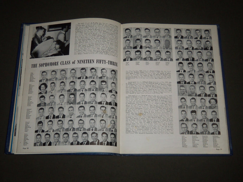 1953 SOONER MEDIC UNIVERSITY OF OKLAHOMA YEARBOOK - NICE PHOTOS - YB 1239