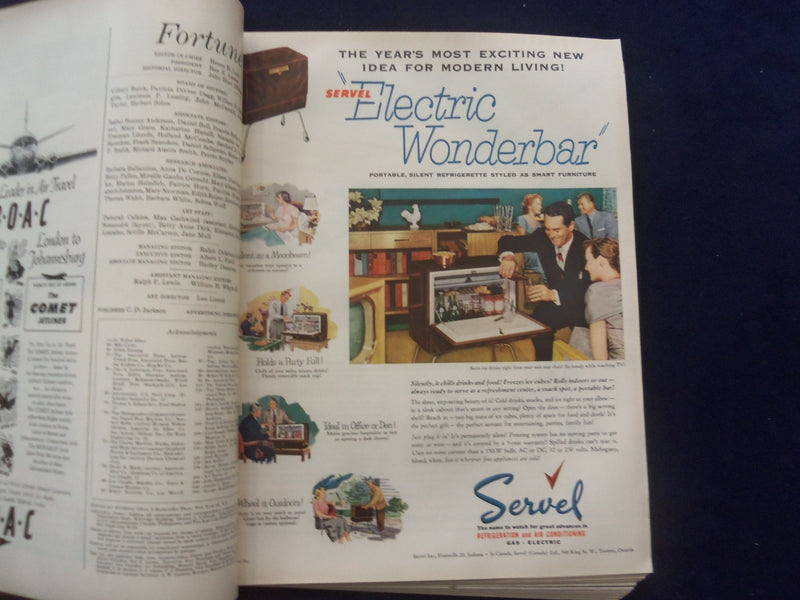 1952 OCTOBER FORTUNE MAGAZINE - GREAT COVER & ADS - F 930