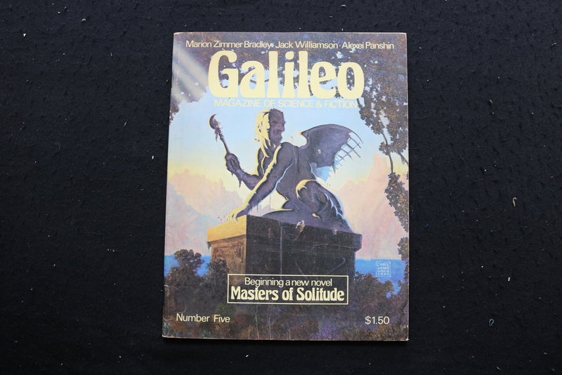 1977 GALILEO MAGAZINE - THE PLAYGROUND BY CARL LUNDGREN COVER - SP 4185P