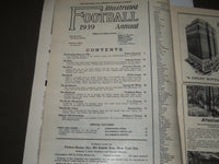 1939 FOOTBALL ILLUSTRATED ANNUAL MAGAZINE - GREAT COVER & PHOTOS - J 2510