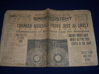1926 JUNE 20 SAN ANTONIO SUNDAY LIGHT SPORT SECTION - CHANGED BASEBALL - NP 972Y