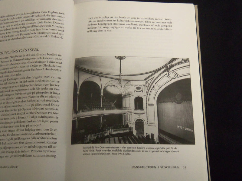 2002 BALLERINOR OCH BARFOTADANSOSER BOOK BY LENA HAMMERGREN - KD 5980H