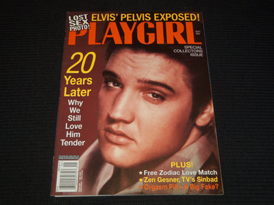 1997 SEPTEMBER PLAYGIRL MAGAZINE - ELVIS PRESLEY COVER - E 15480