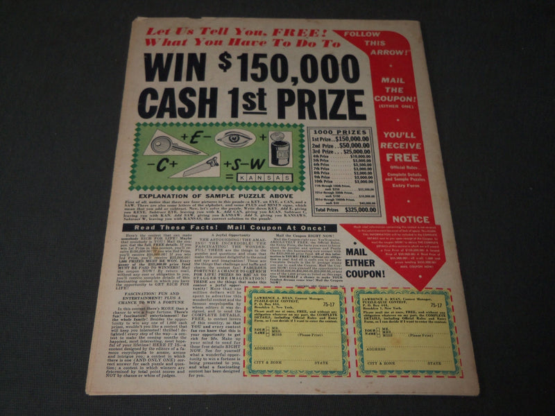 1953 JULY 26 NY SUNDAY MIRROR MAGAZINE SECTION - NICOLE MAUREY COVER - J 2894