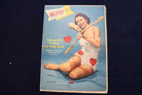 1953 FEBRUARY 8 NY MIRROR MAGAZINE - VENESSA BROWN COVER - E 22505