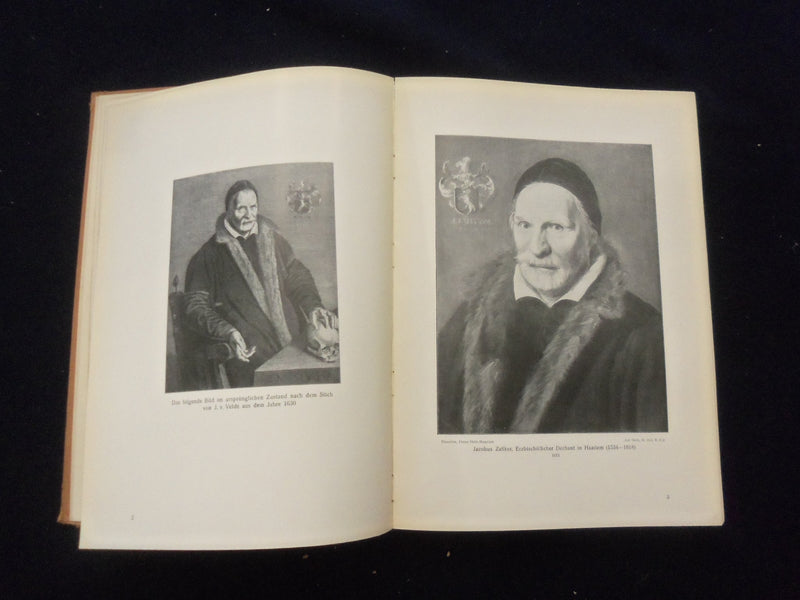 1921 FRANS HALS HARDCOVER BOOK - GERMAN TEXT - KD 8349