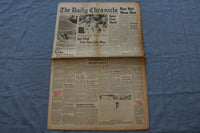 1965 JUNE 8 THE DAILY CHRONICLE NEWSPAPER - GEMINI 4 BACK FROM SPACE - NP 8518
