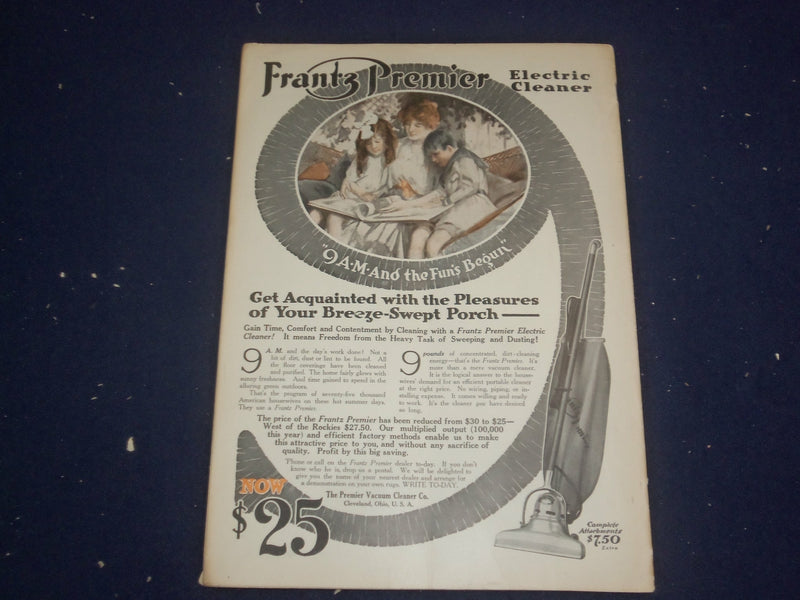 1914 JULY 25 COLLIER'S MAGAZINE - H. G. WELLS STORY - ST 6704