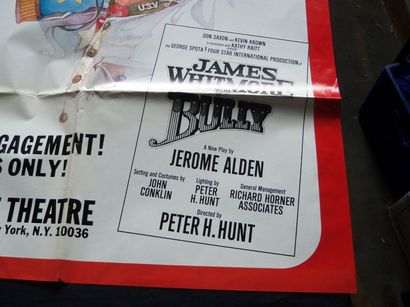 1972 BULLY ADVENTURE WITH TEDDY ROOSEVELT MOVIE POSTER - JAMES WHITMORE - P 523