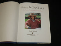 1995 KNITTING THE NEW CLASSICS BOOK BY KRISTIN NICHOLAS - GREAT PHOTOS - I 1930