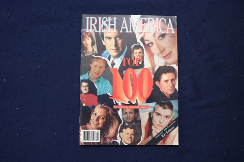 1991 MARCH IRISH AMERICA MAGAZINE - TOP 100 COVER - E 18885