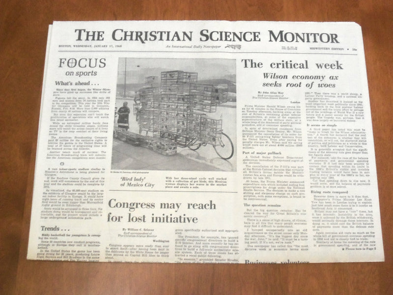 1968 JAN 17 THE CHRISTIAN SCIENCE MONITOR-CONGRESS REACH LOST INITIATIVE-NP 4627