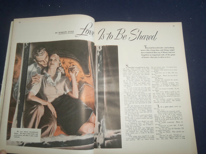 1947 MAY REDBOOK MAGAZINE - PRINCESS ELIZABETH, GIRL WHO WILL BE QUEEN- SP 6257F