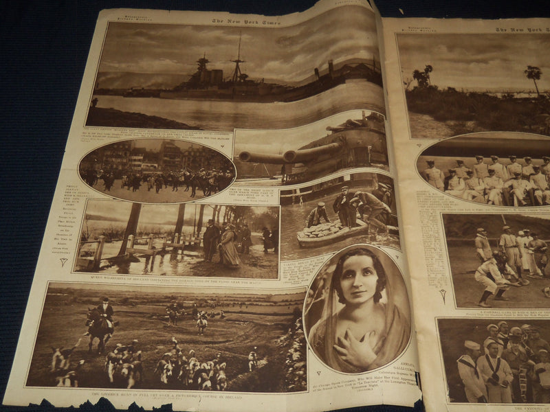 1920 FEBRUARY 1 NEW YORK TIMES PICTURE SECTION - WORLD WAR I ENDS - NT 9502