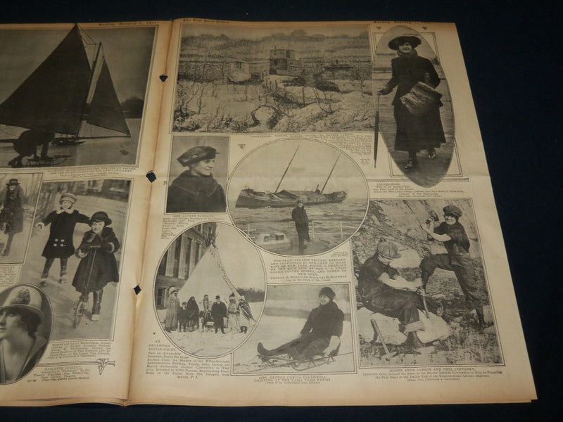 1917 JANUARY 7 NEW YORK TIMES ROTO PICTURE SECTION - SEVENTH REGIMENT - NT 8982