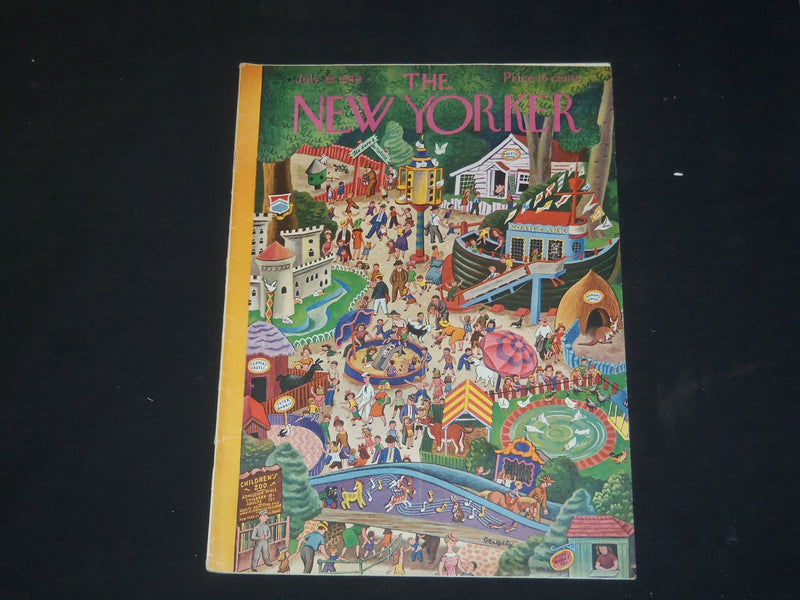 1944 JULY 29 THE NEW YORKER MAGAZINE - ILLUSTRATED COVER - NY 98
