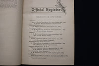 1893 IOWA OFFICIAL REGISTER - HARDCOVER BOOK - K 1768