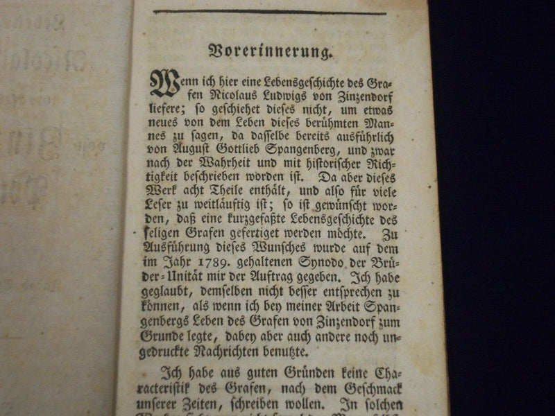 1793 KURGEFASSTE LEBENSGESCHICHTE GERMAN VOLUME BY NICOLAI LUDWIGS - KD 2880