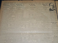 1909 JUNE 25 THE BOSTON HERALD - M'LAUGHLIN GIVES HARVARD WIN OVER YALE - BH 370