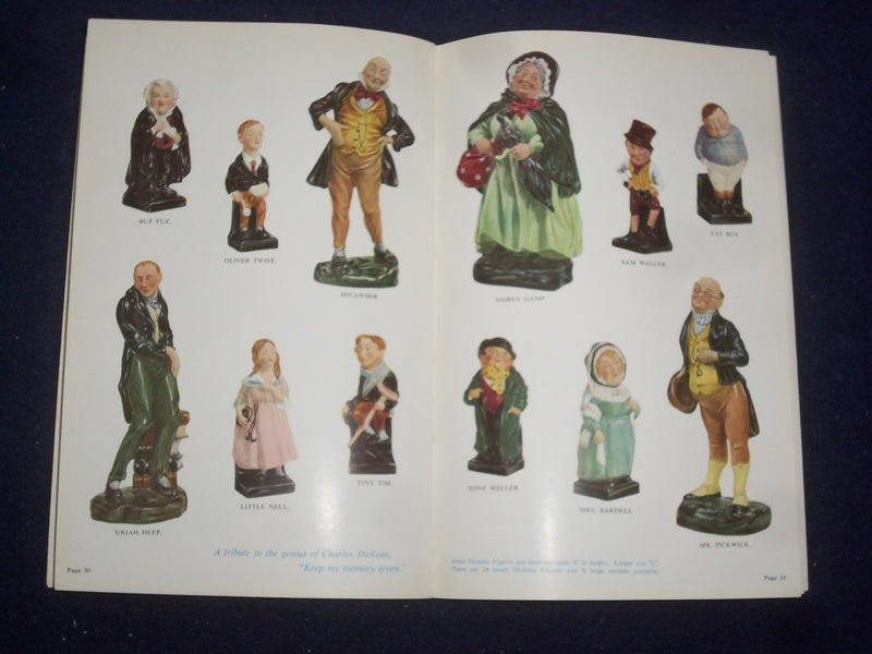 1950'S ROYAL DOULTON FIGURES CATALOG - J 9355