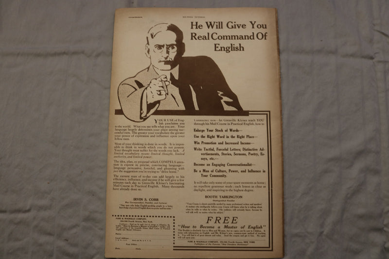 1919 FEB 6 MID-WEEK PICTORIAL MAGAZINE SECTION - IGNACE JAN PADEREWSKI - NP 9268