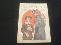 1924 FEB 29 THE AMERICAN LEGION WEEKLY MAGAZINE - ILLUSTRATED COVER - B 5529P