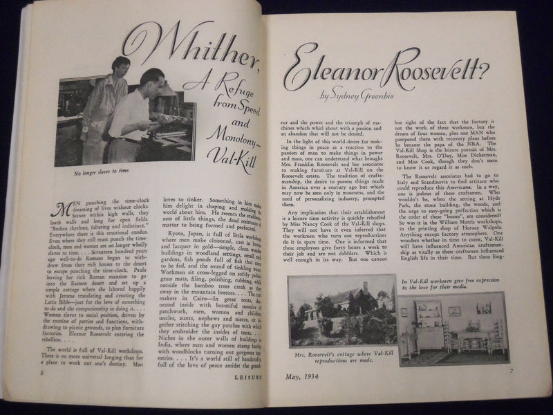 1934 LEISURE MAGAZINE OF A THOUSAND DIVERSIONS LOT OF 3 ISSUES - ILLUS. - J 1865