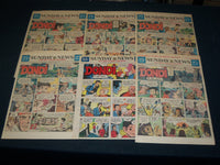 1971-1976 NEW YORK SUNDAY NEWS COLOR COMICS PAGES LOT OF 40 - DONDI - NP 5323