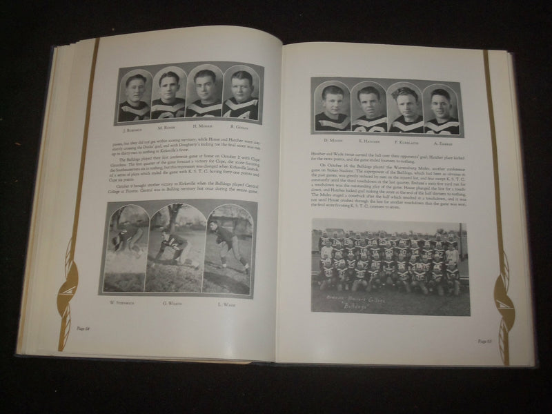 1932 THE ECHO N.E. MISSOURI STATE COLLEGE YEARBOOK - KIRKSVILLE, MO - YB 1955