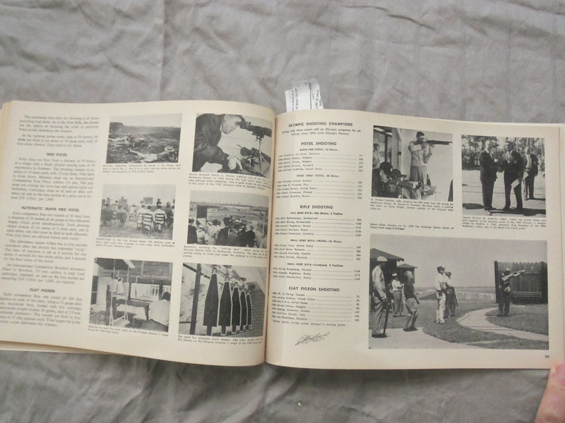 1964 OLYMPIC SPORTS - A HANDBOOK SOFTCOVER BOOK - K 270